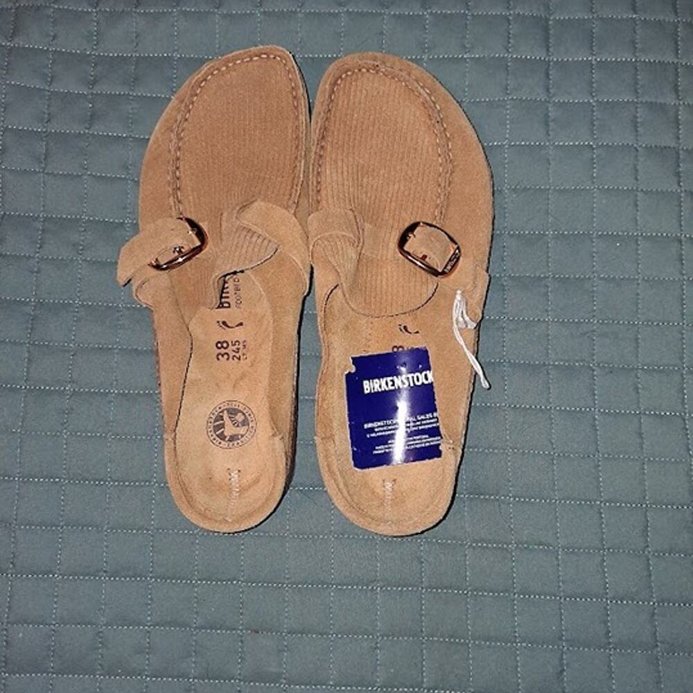 RARE Birkenstock Women's Corduroy Clogs Slip-On Shoes Brand New Size 7.5